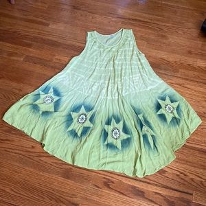 Vintage bohemian boho Sun dress